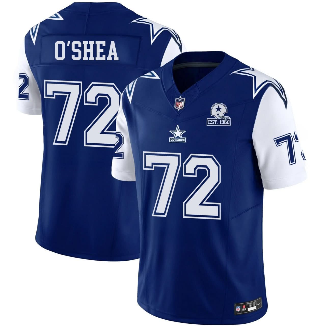 O’Shea DC Vapor Limited Jersey - Stitched