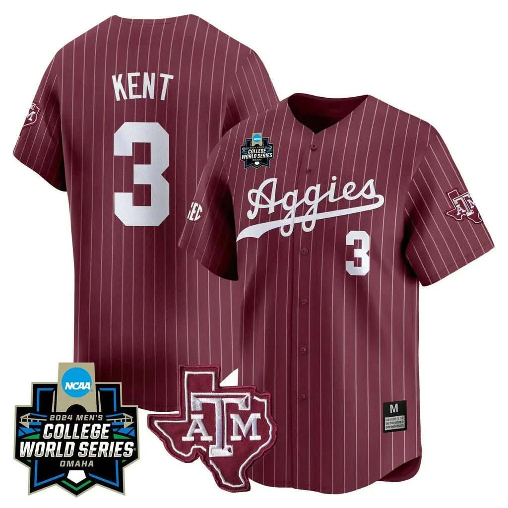 Aggies 2024 College World Series Vapor Premier Limited Jersey