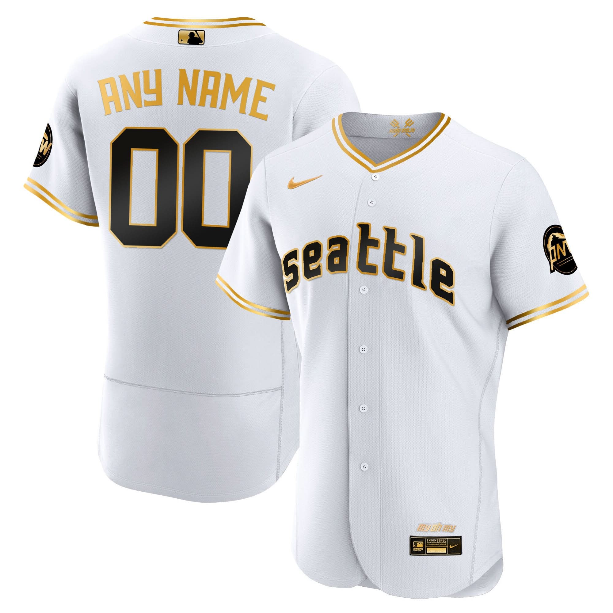 SM 2023 City Connect Gold Custom Jersey - Stitched