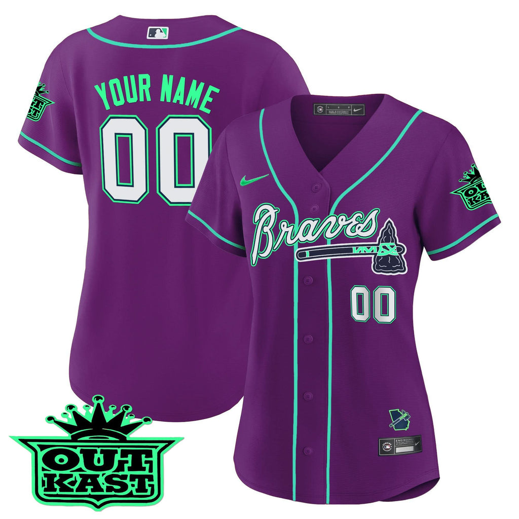 AB Outkast Cool Base Custom Jersey - Galaxy Version - Stitched