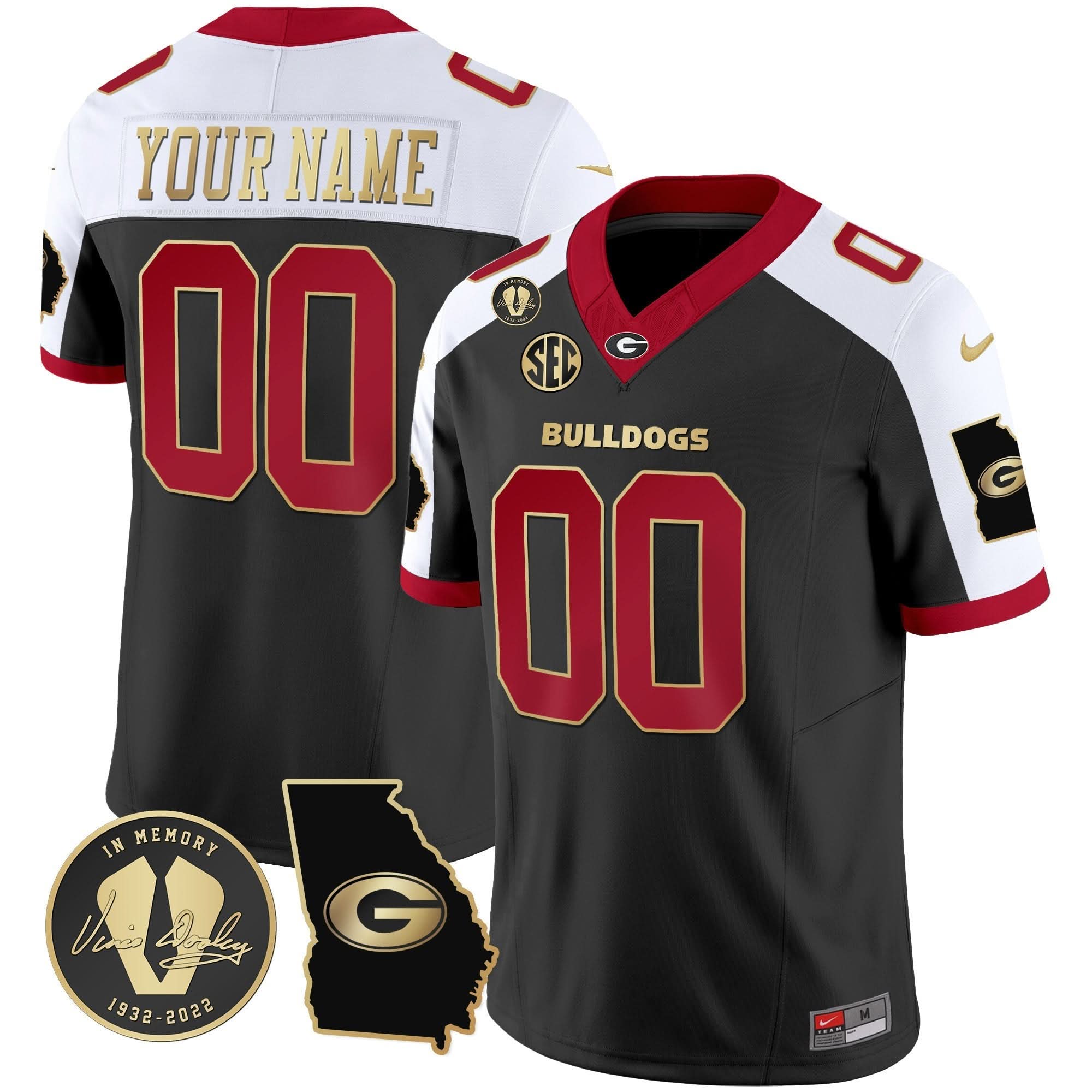 GB 2024 Vapor Custom Jersey V3 - Georgia Map