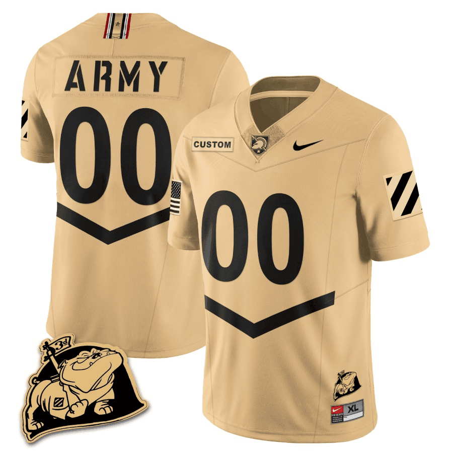 ABK Rocky The Bulldog Patch Vapor Custom Jersey