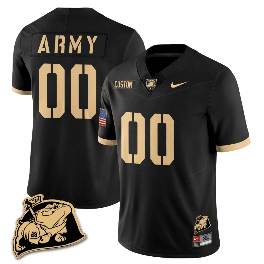ABK Rocky The Bulldog Patch Vapor Custom Jersey