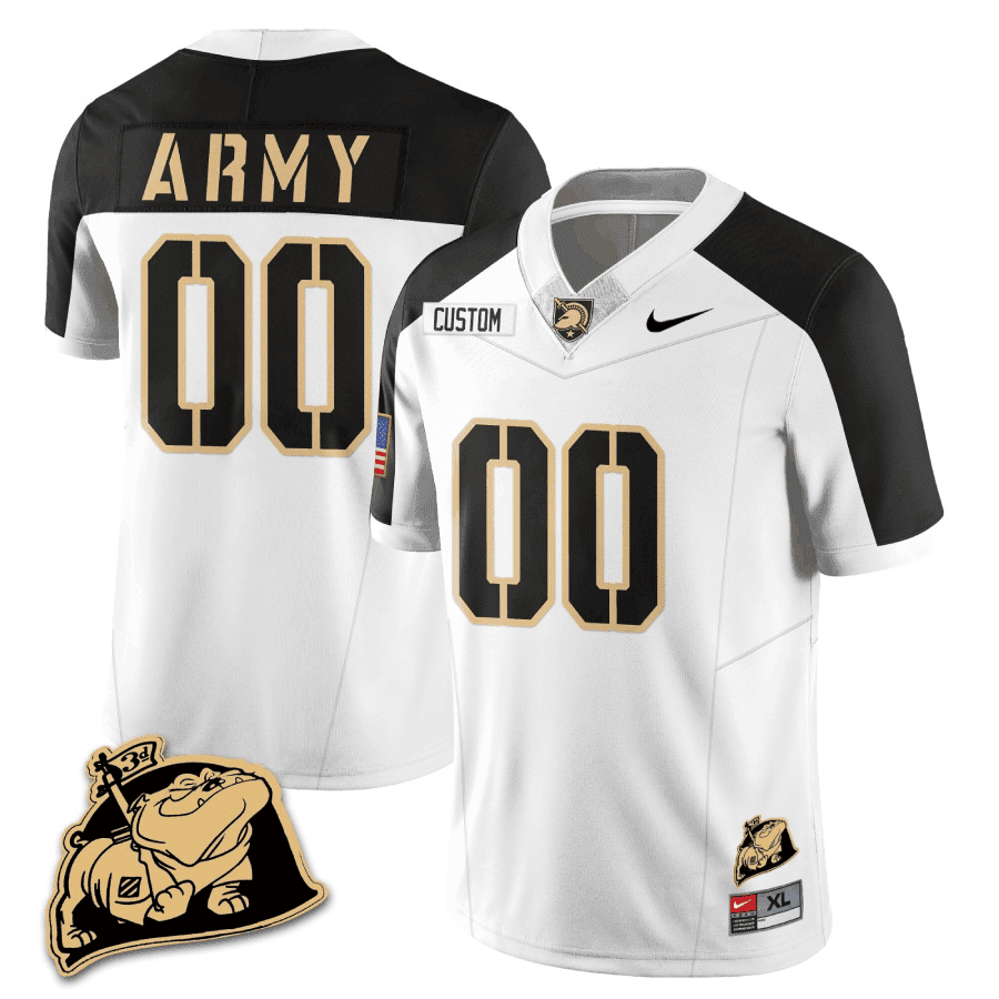 ABK Rocky The Bulldog Patch Vapor Custom Jersey