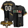 TR Mexico 2023 World Series Champions Baseball Custom Jersey - Stitched
