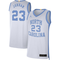 Michael Jordan White NCTH Limited Retro Jersey - Stitched