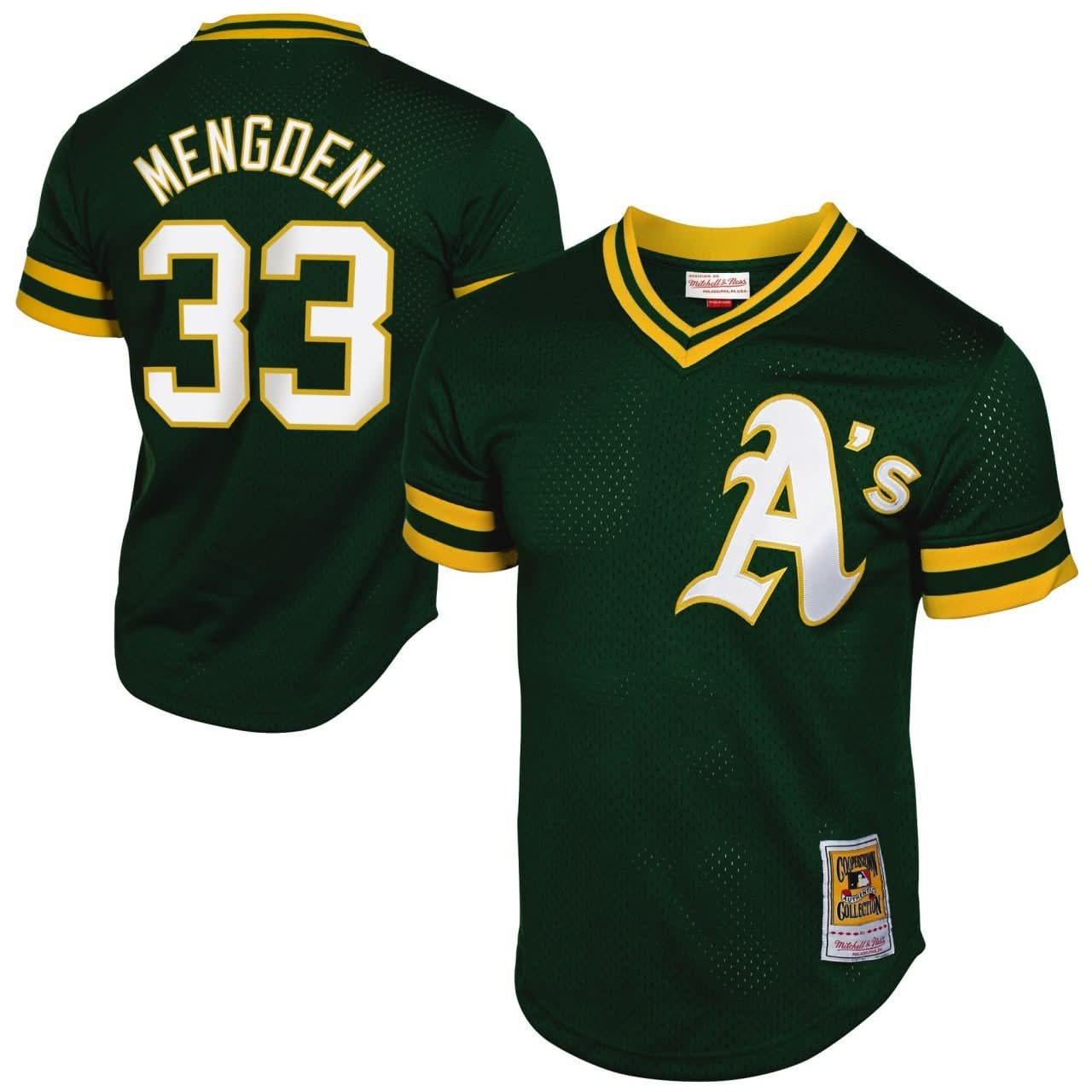 Daniel Mengden #33 OA Dark Green Jersey - Stitched