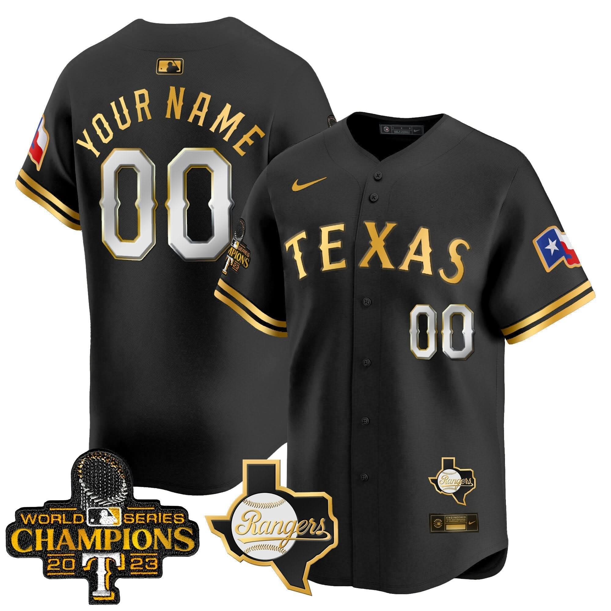 TR World Series Champions Vapor Premier Limited Custom Jersey V2 - Stitched