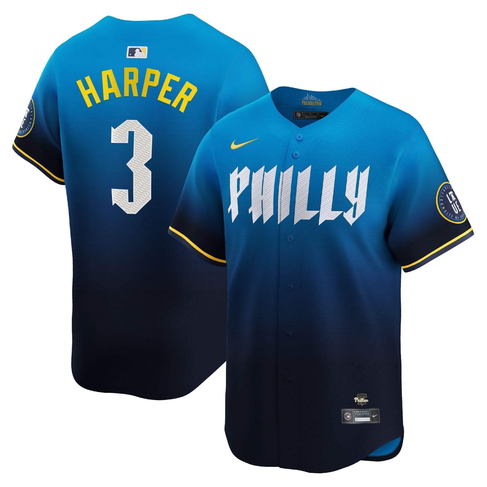 PP City Connect 2024 Blue Jersey - Stitched