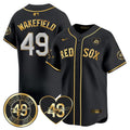 BRS Tim Wakefield Memorial Patch Vaper Premier Limited Jersey - Stitched- Stitched