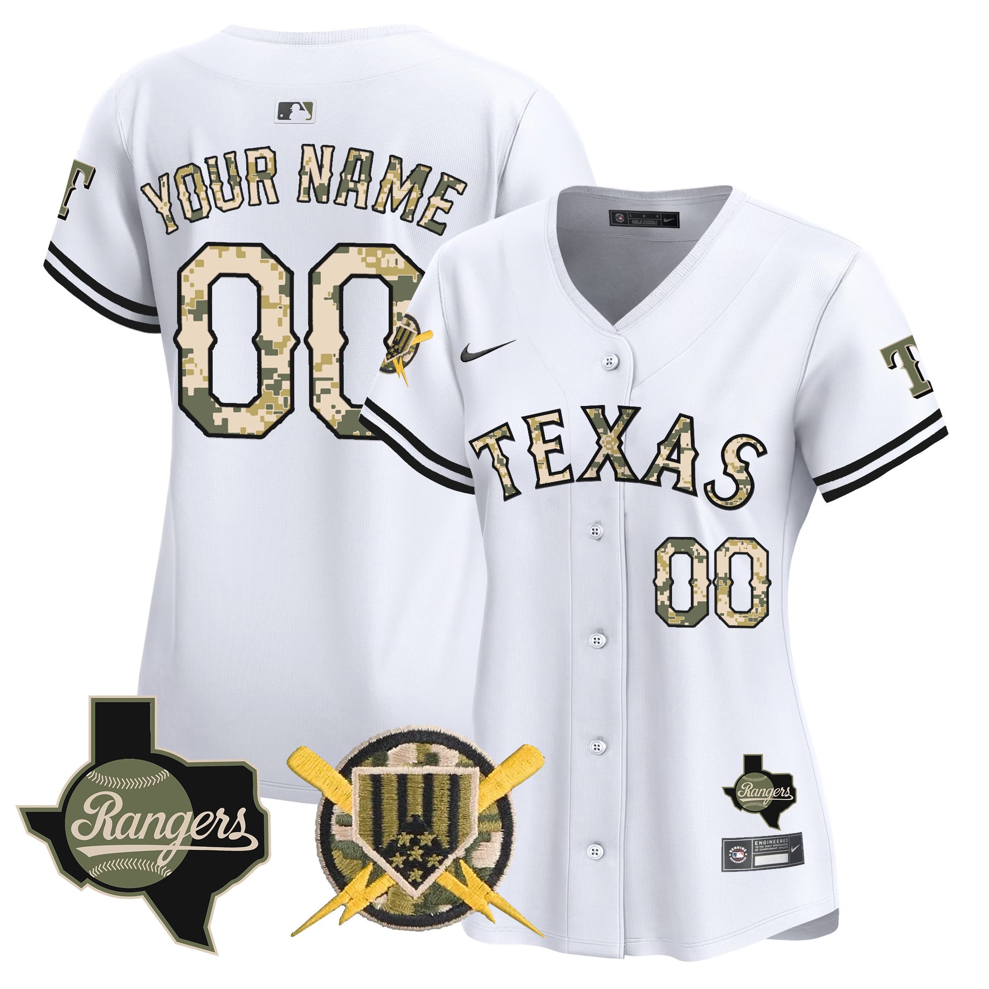 TEX Armed Forces Day Vapor Premier Limited Custom Jersey - Stitched
