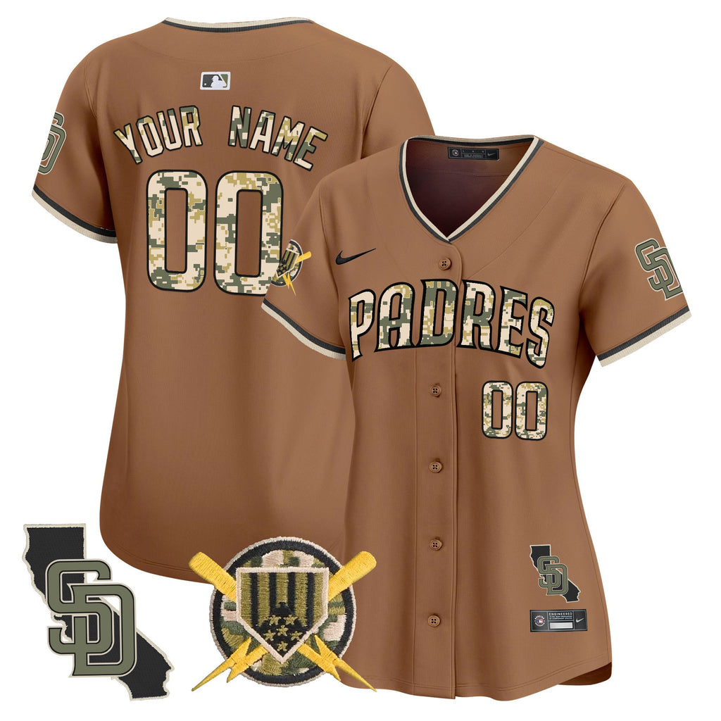 SD Armed Forces Day Vapor Premier Limited Custom Jersey - Stitched