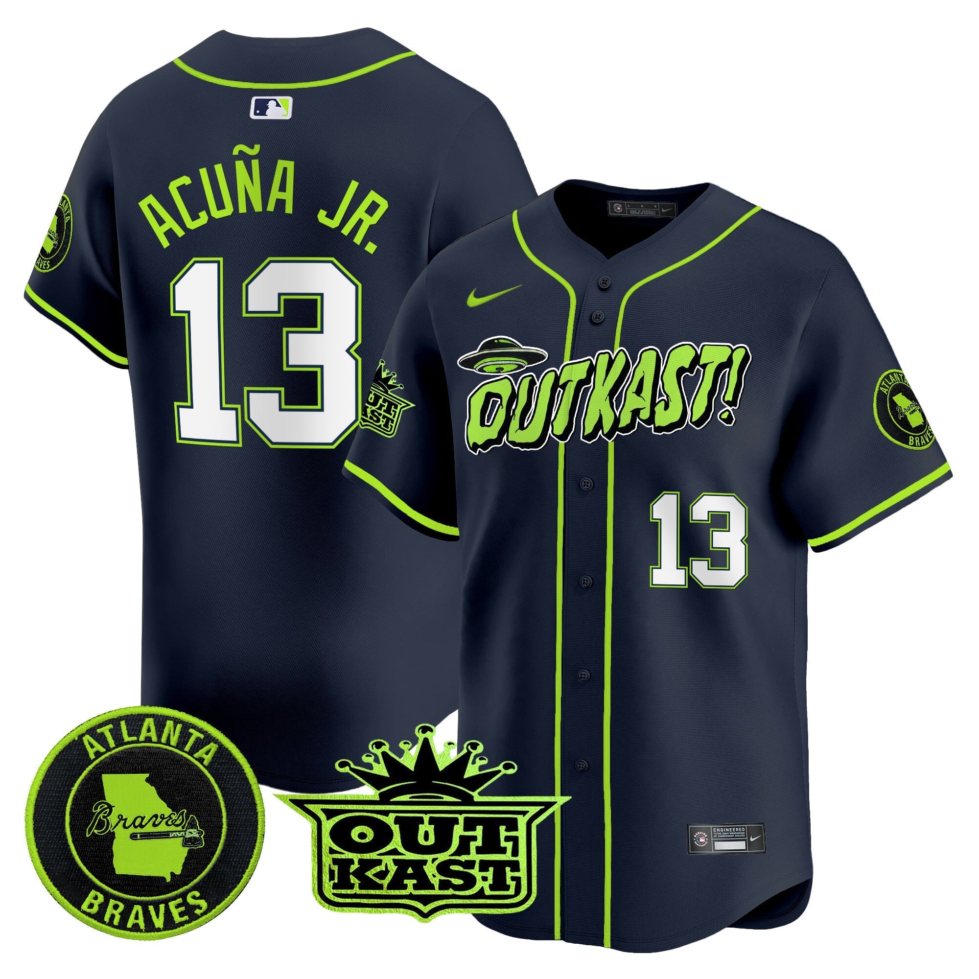 ATL Atliens Vapor Premier Limited Jersey V3 - Stitched