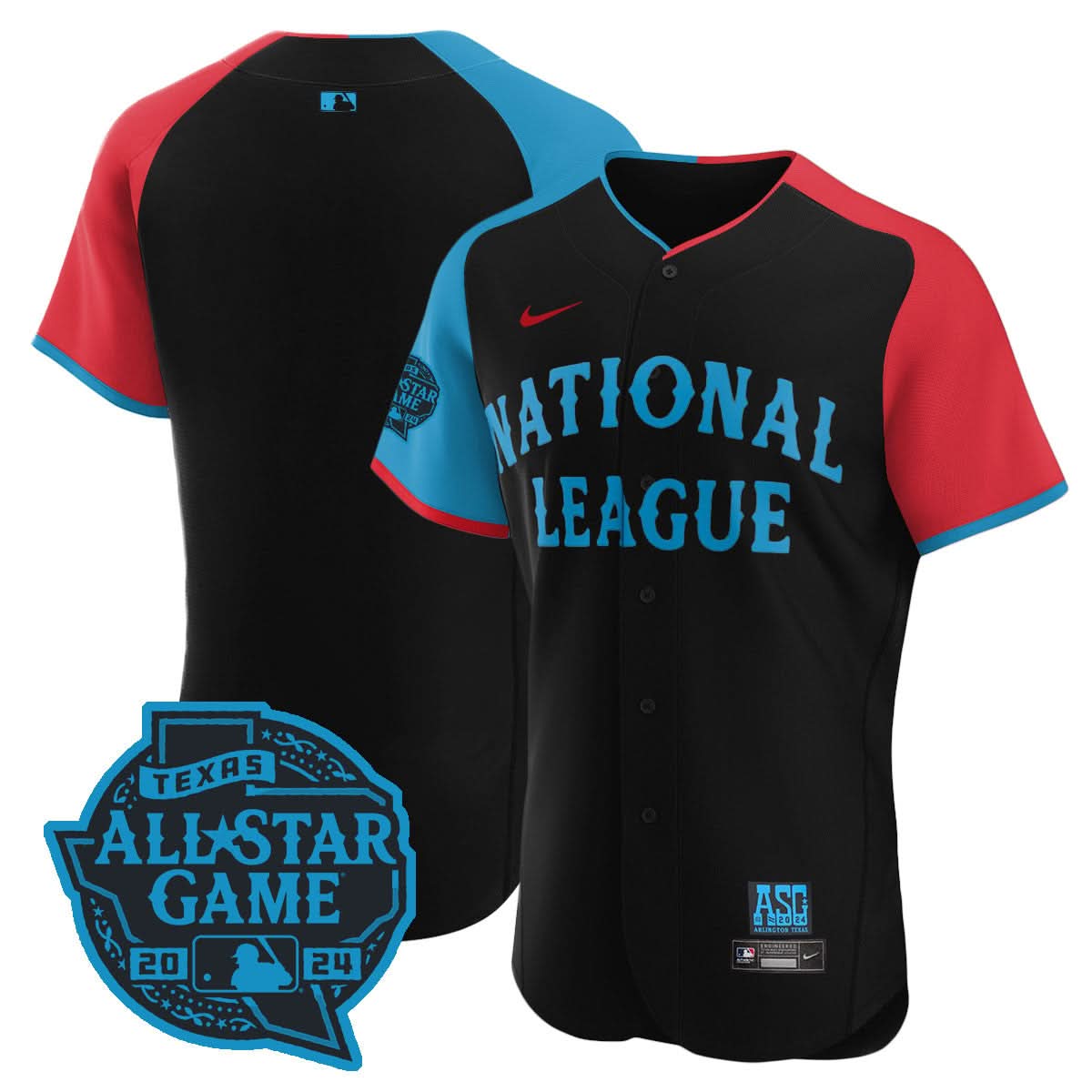 Nation League 2024 MLB All-Star Game Player Flex Base Jersey - Stitched