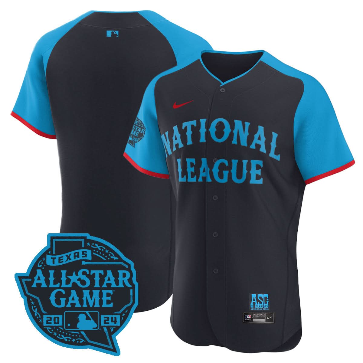Nation League 2024 MLB All-Star Game Player Flex Base Jersey - Stitched
