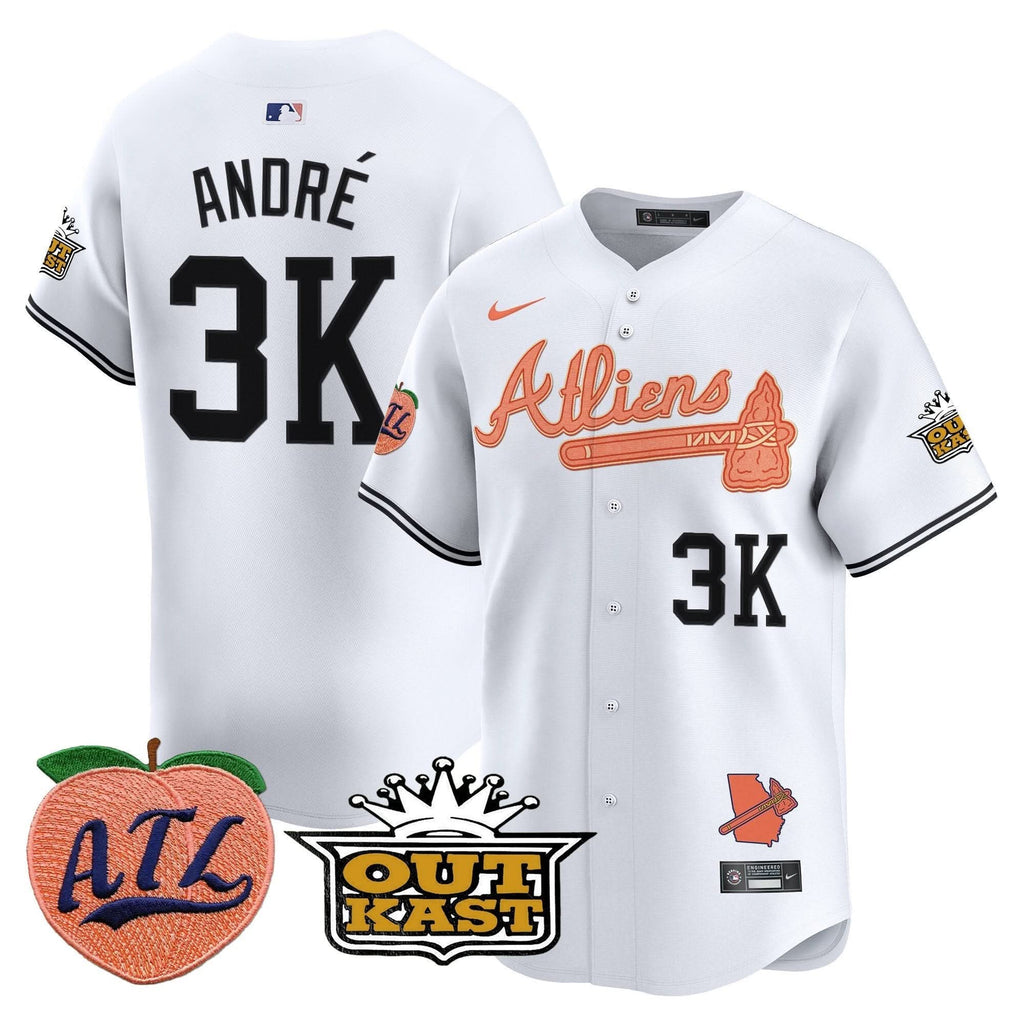 AB Atliens & Peach Vapor Premier Limited Jersey - Stitched