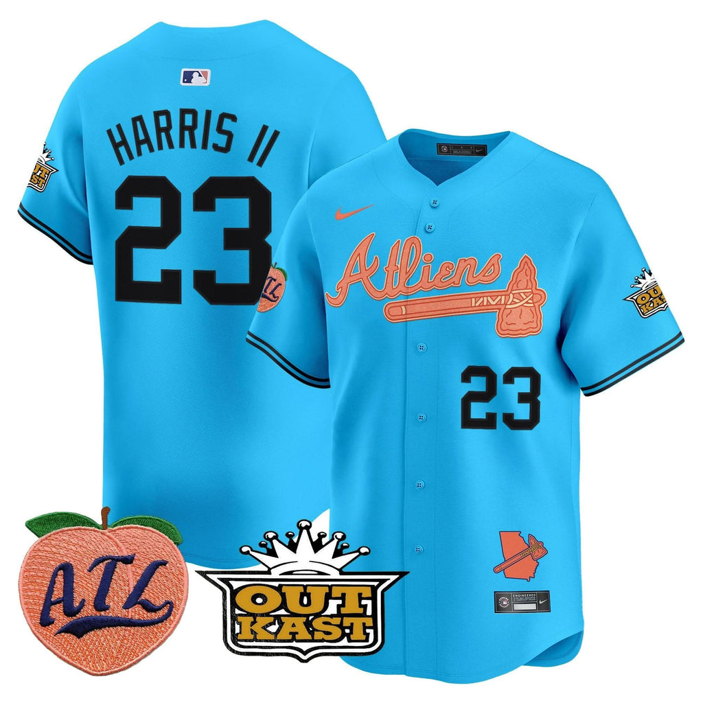 AB Atliens & Peach Vapor Premier Limited Jersey - Stitched