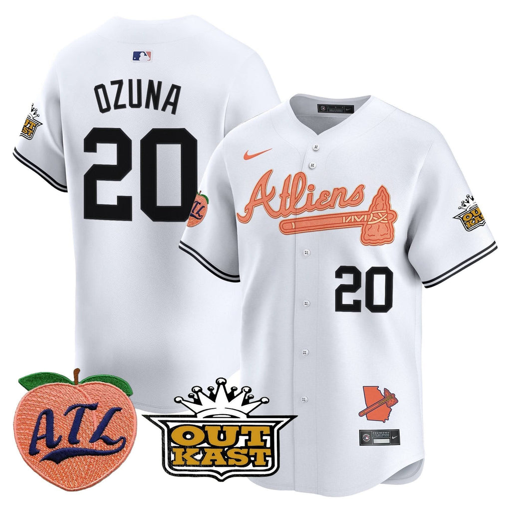 AB Atliens & Peach Vapor Premier Limited Jersey - Stitched