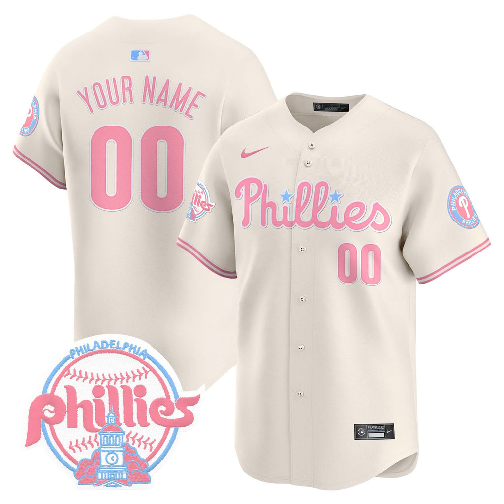 PP Bubblegum Pink Vapor Premier Limited Custom Jersey V2 - Stitched