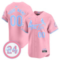 SLC Bubblegum Pink Vapor Premier Limited Custom Jersey - Stitched