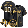 HA Houston Strong Patch Vapor Premier Limited Custom Jersey - Stitched