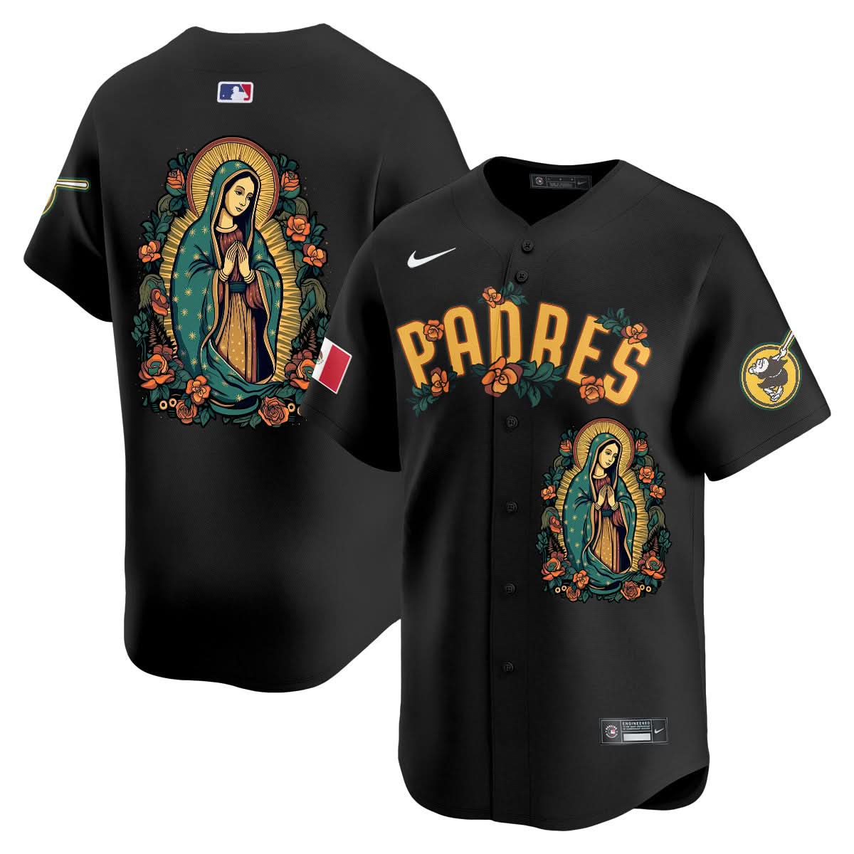 SDP Mexico Guadalupe Vapor Premier Limited Jersey - Printed