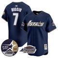 HA 1999 Throwback 35th & Astrodome Patch Vapor Premier Limited Jersey V3 - Stitched