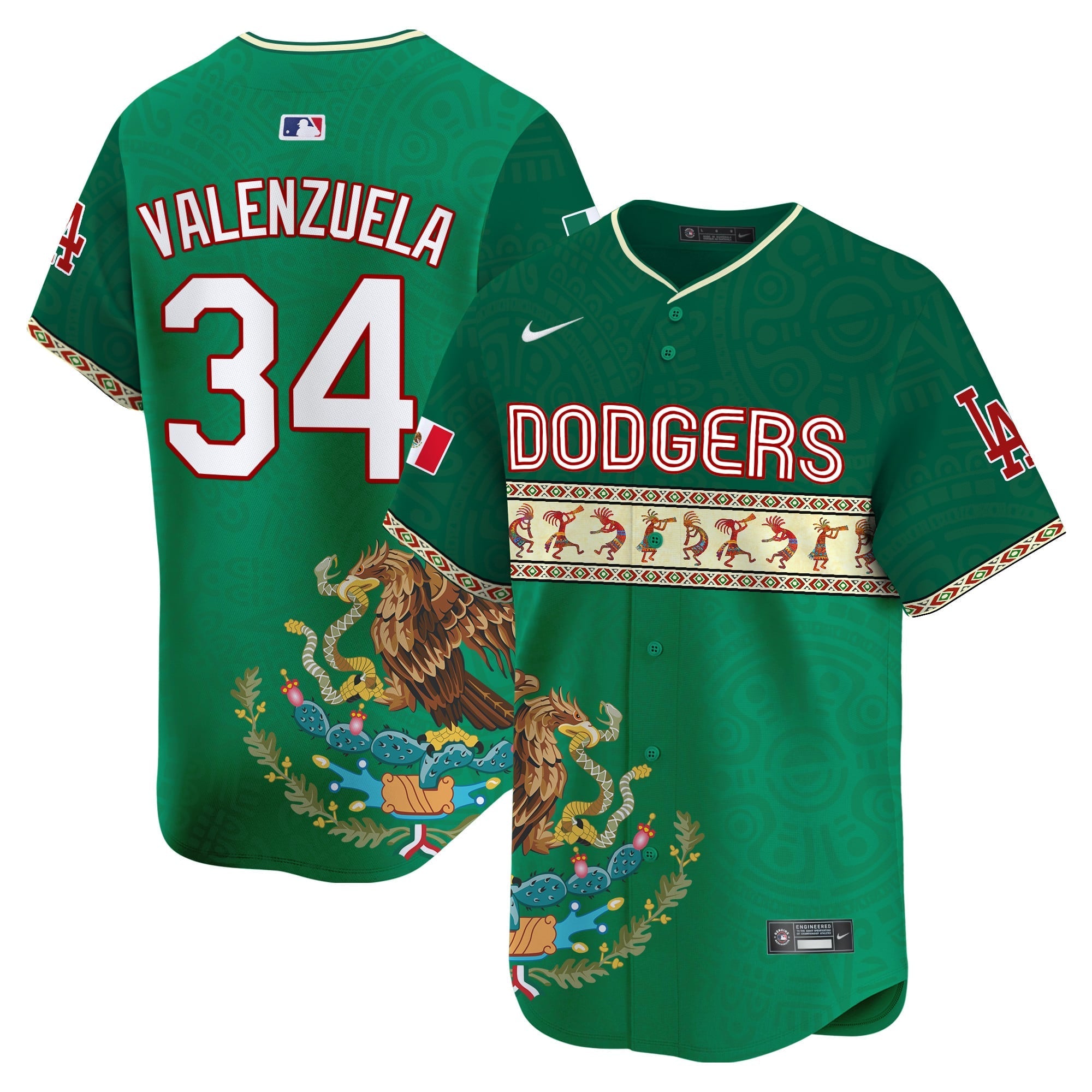 LAD Mexico Aztec Vapor Premier Limited Jersey V2 - Printed