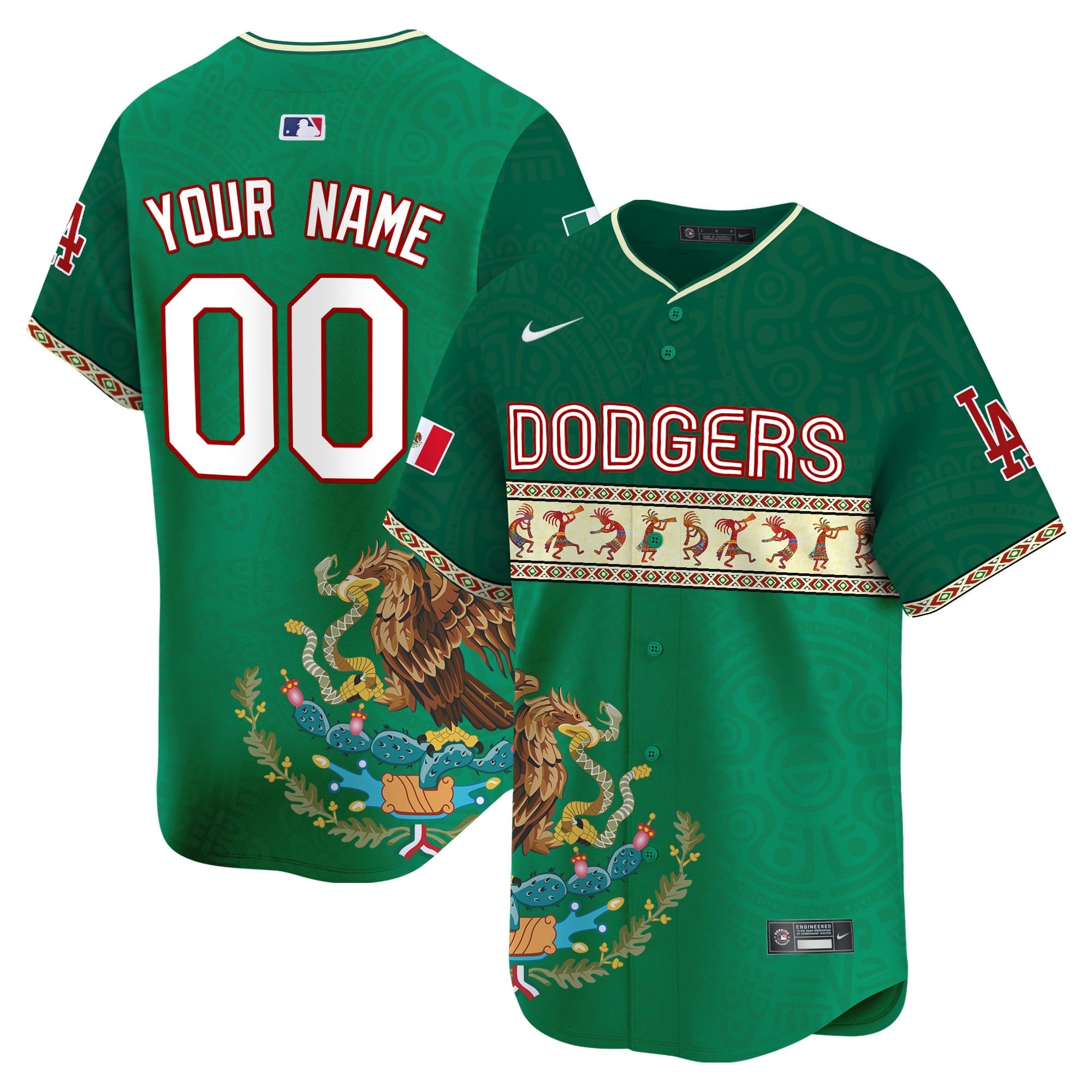 LAD Mexico Aztec Vapor Premier Limited Custom Jersey V2 - Printed