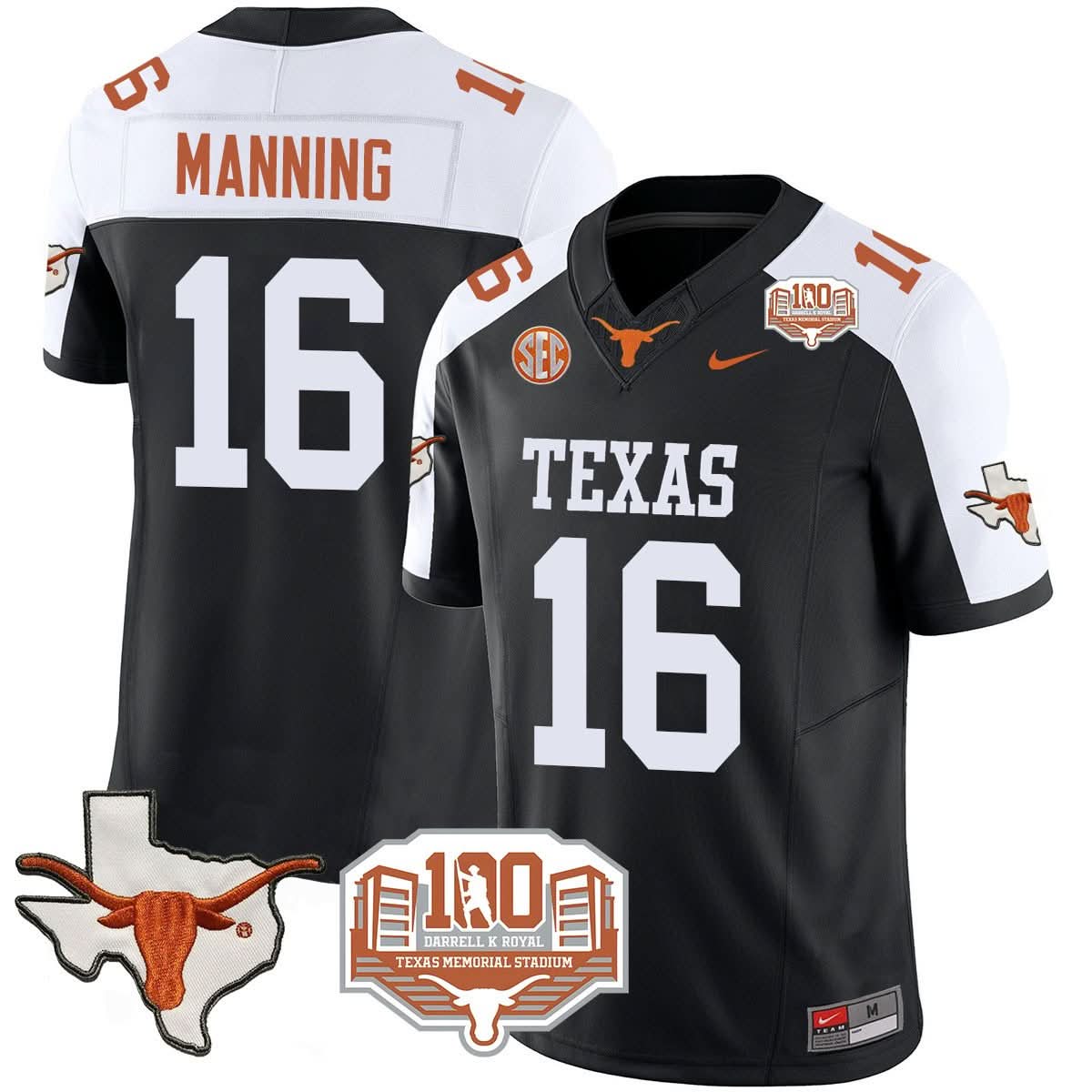 TL 2024 Vapor Jersey - 100 years of Darrell K Royal
