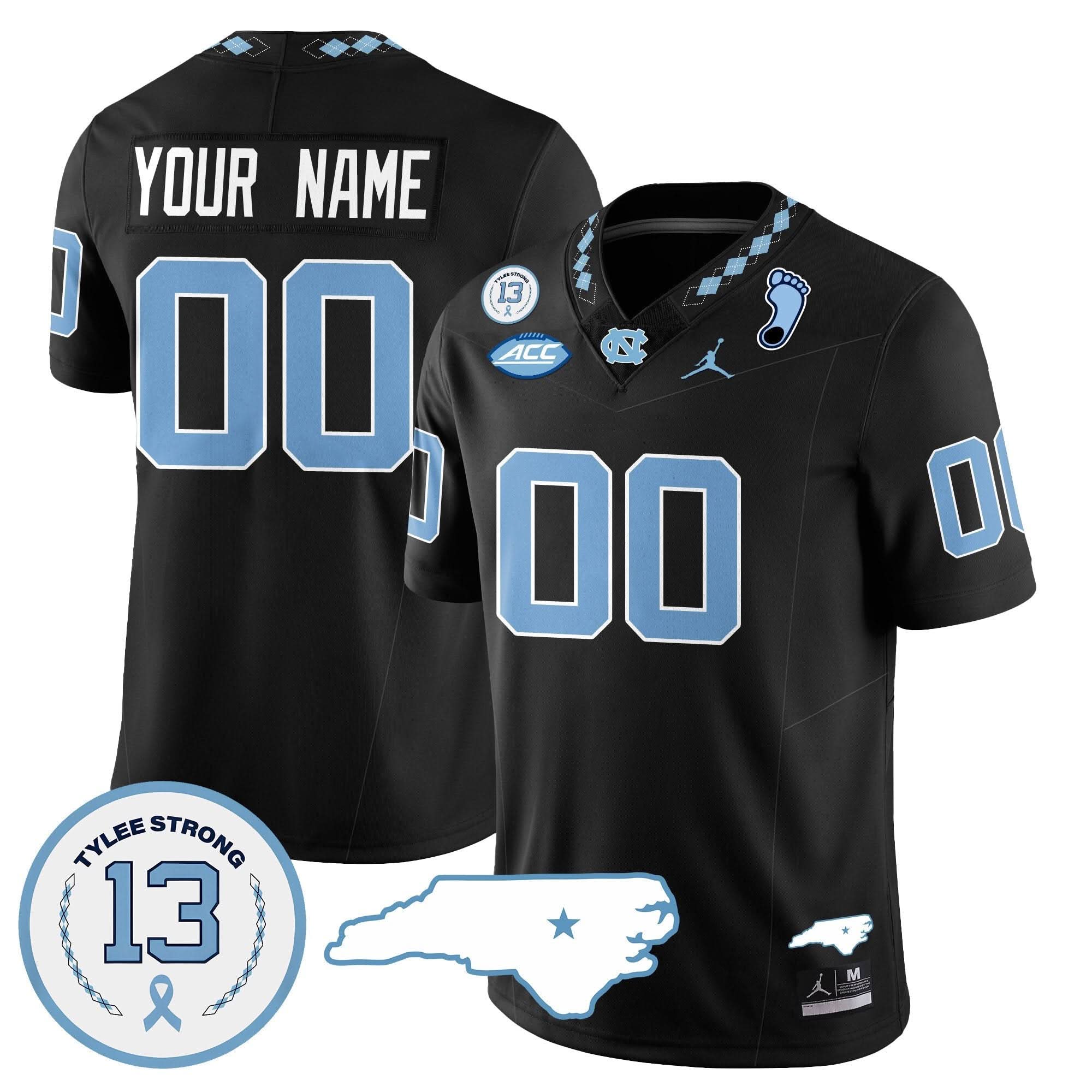 Custom NCTH Football 2024 Vapor Jersey