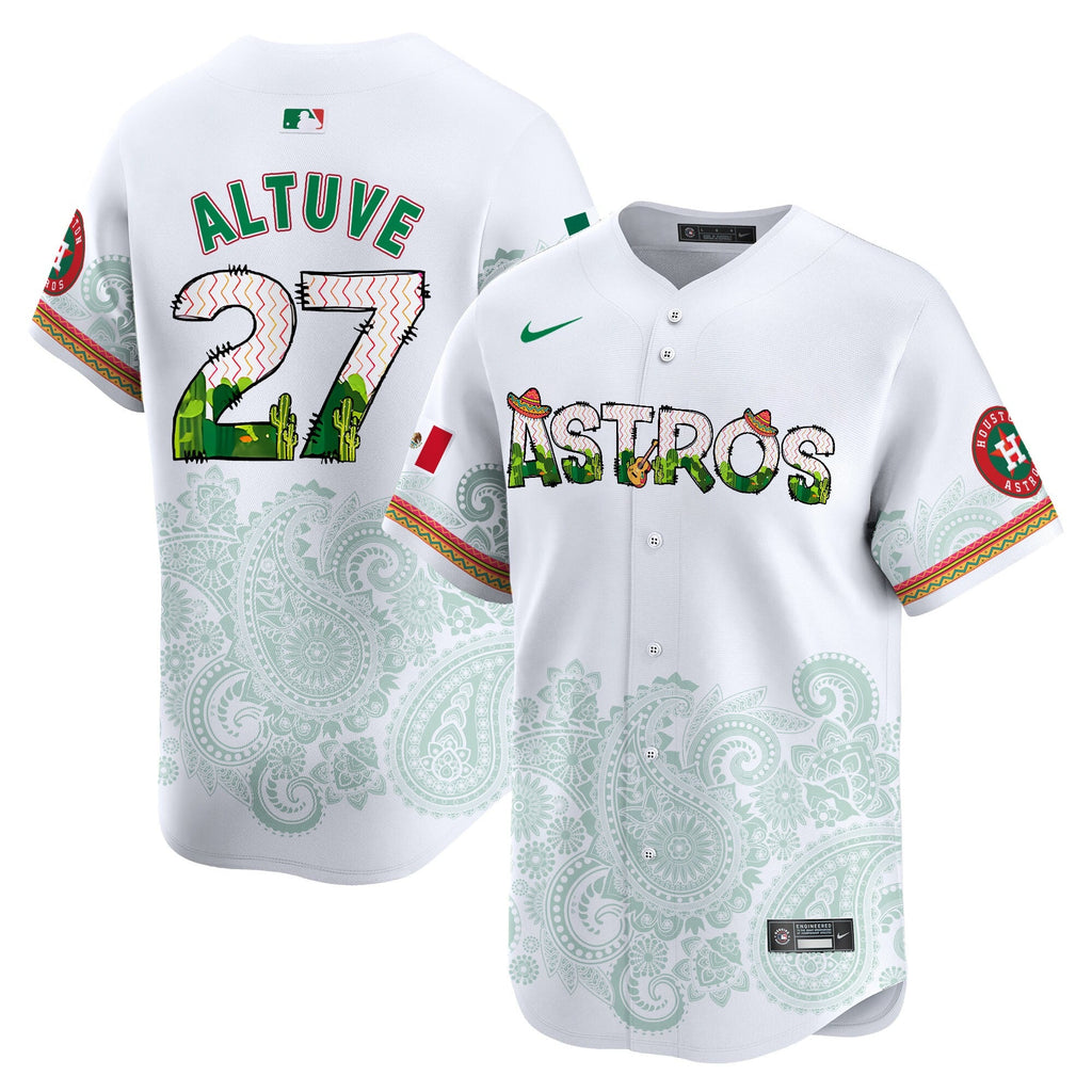HOU Paisley Mexico Vapor Premier Limited Jersey V4 - Printed