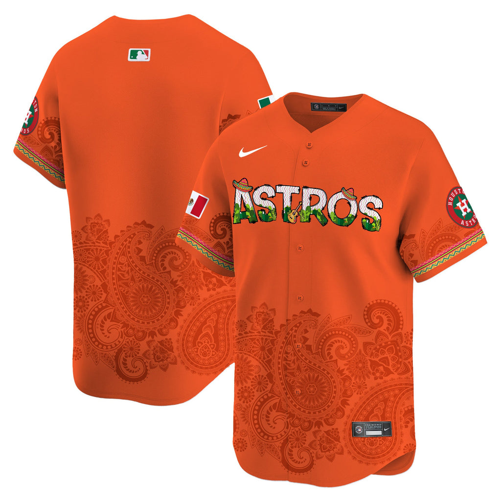 HOU Paisley Mexico Vapor Premier Limited Jersey V4 - Printed