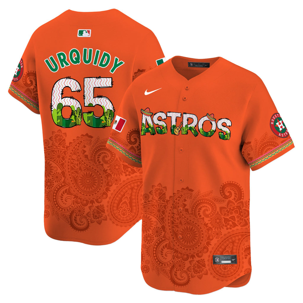 HOU Paisley Mexico Vapor Premier Limited Jersey V4 - Printed