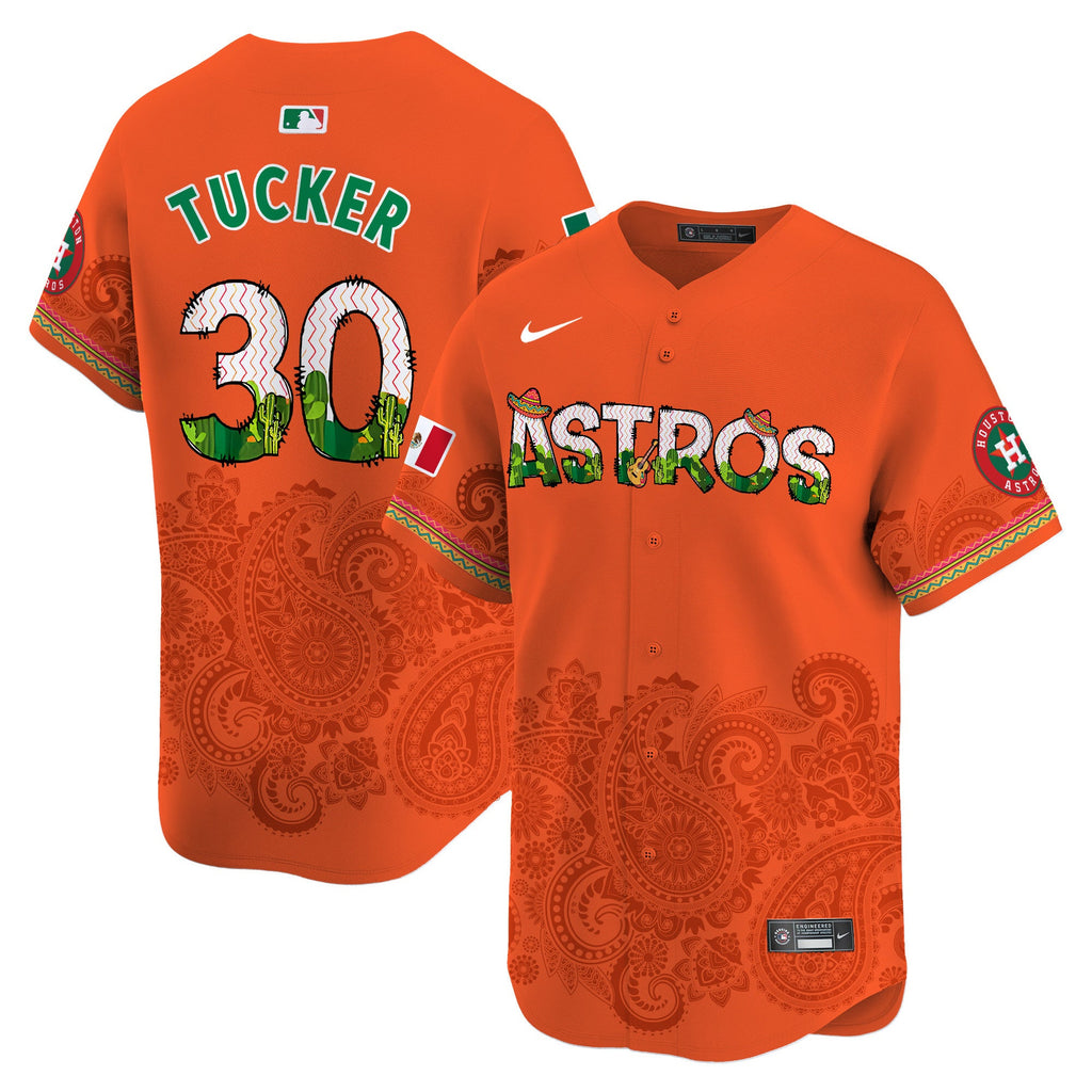 HOU Paisley Mexico Vapor Premier Limited Jersey V4 - Printed