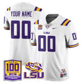 Custom LSU Football 2024 Vapor Jersey - 100th Tigers Stadium