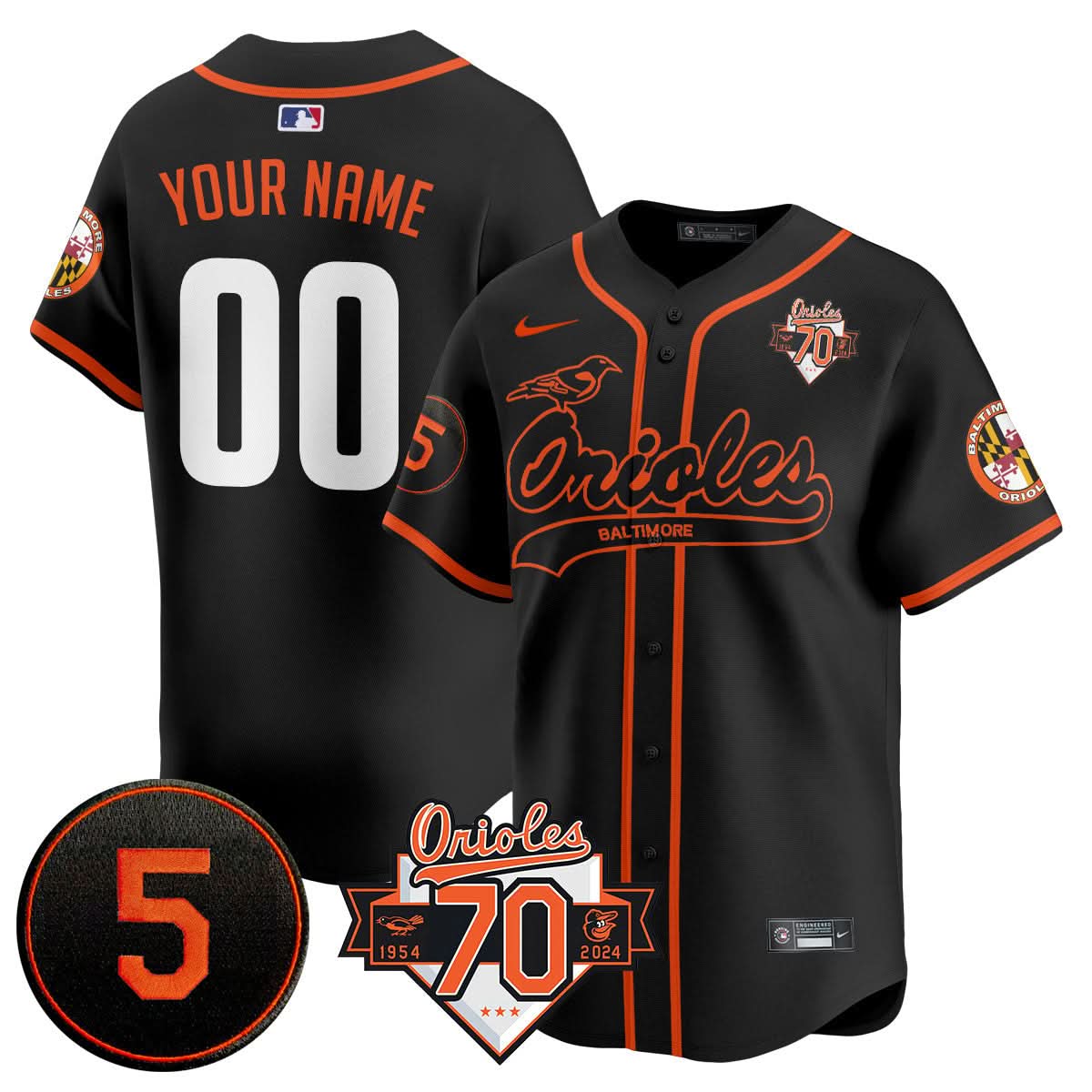 BO 1954-2024 - The BO Jersey - Stitched