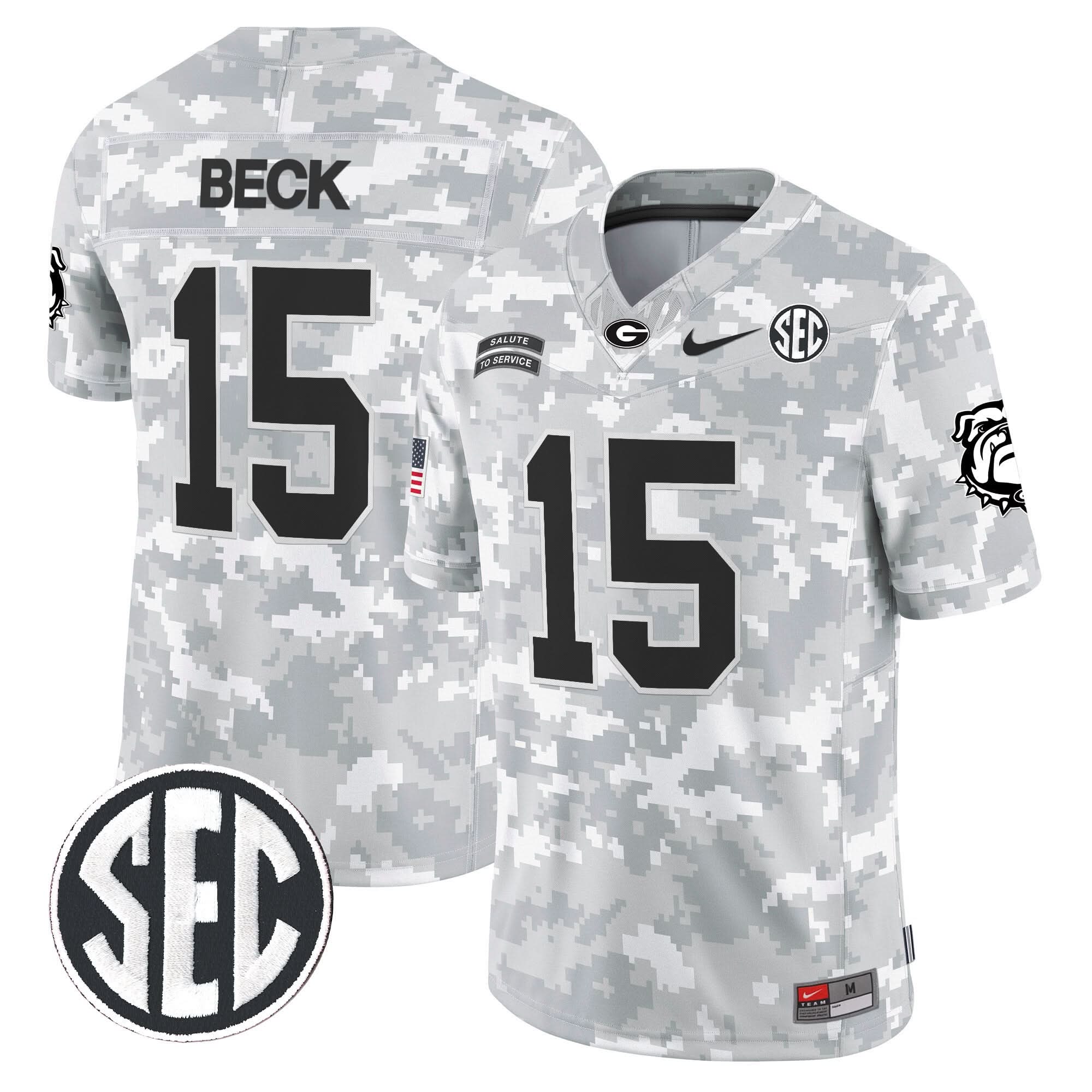 GB 2024 Salute to Service Vapor Limited Jersey - Arctic Camo