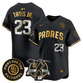 SDP Tony Gwynn & Faithful Patch Vapor Premier Limited Jersey – Stitched