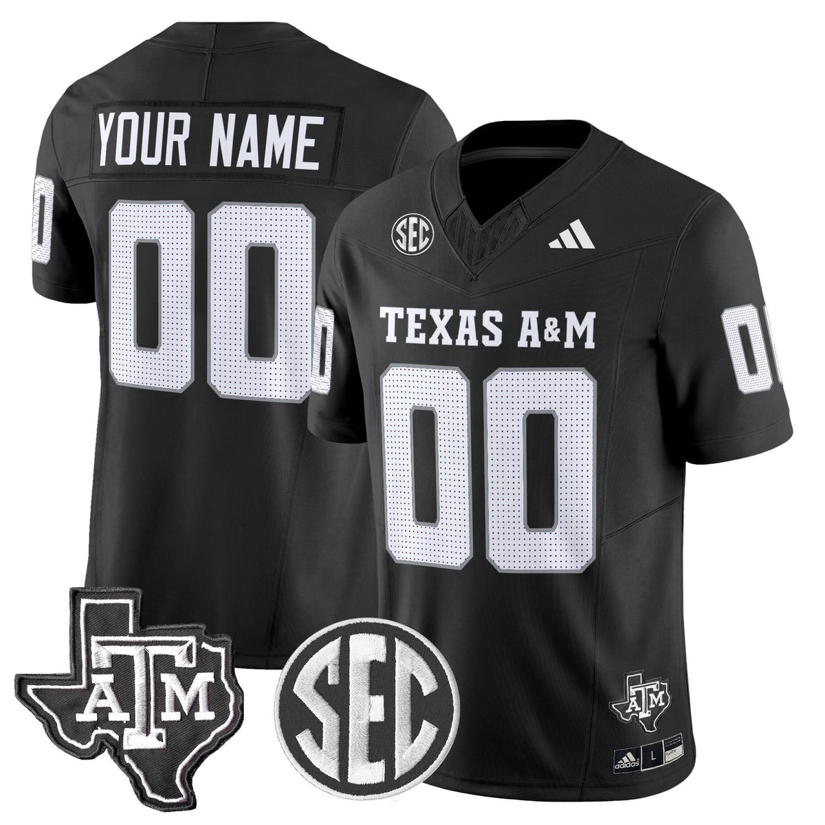 Aggies 2025 Vapor Limited Custom Jersey