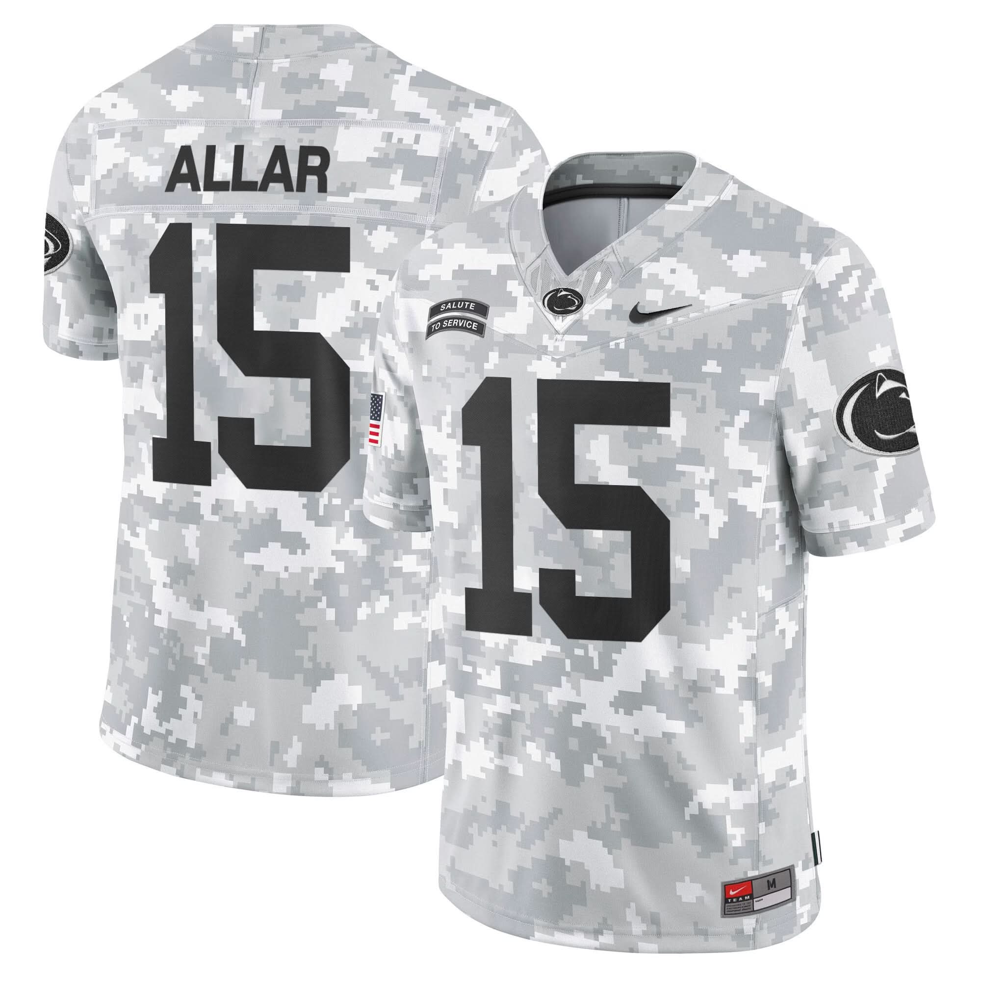 PSU 2024 Salute to Service Vapor Limited Jersey - Arctic Camo