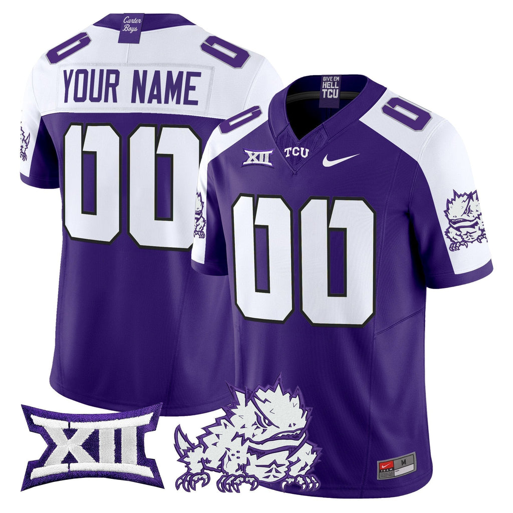 TCU Horned Frogs 2025 Vapor Limited Custom Jersey
