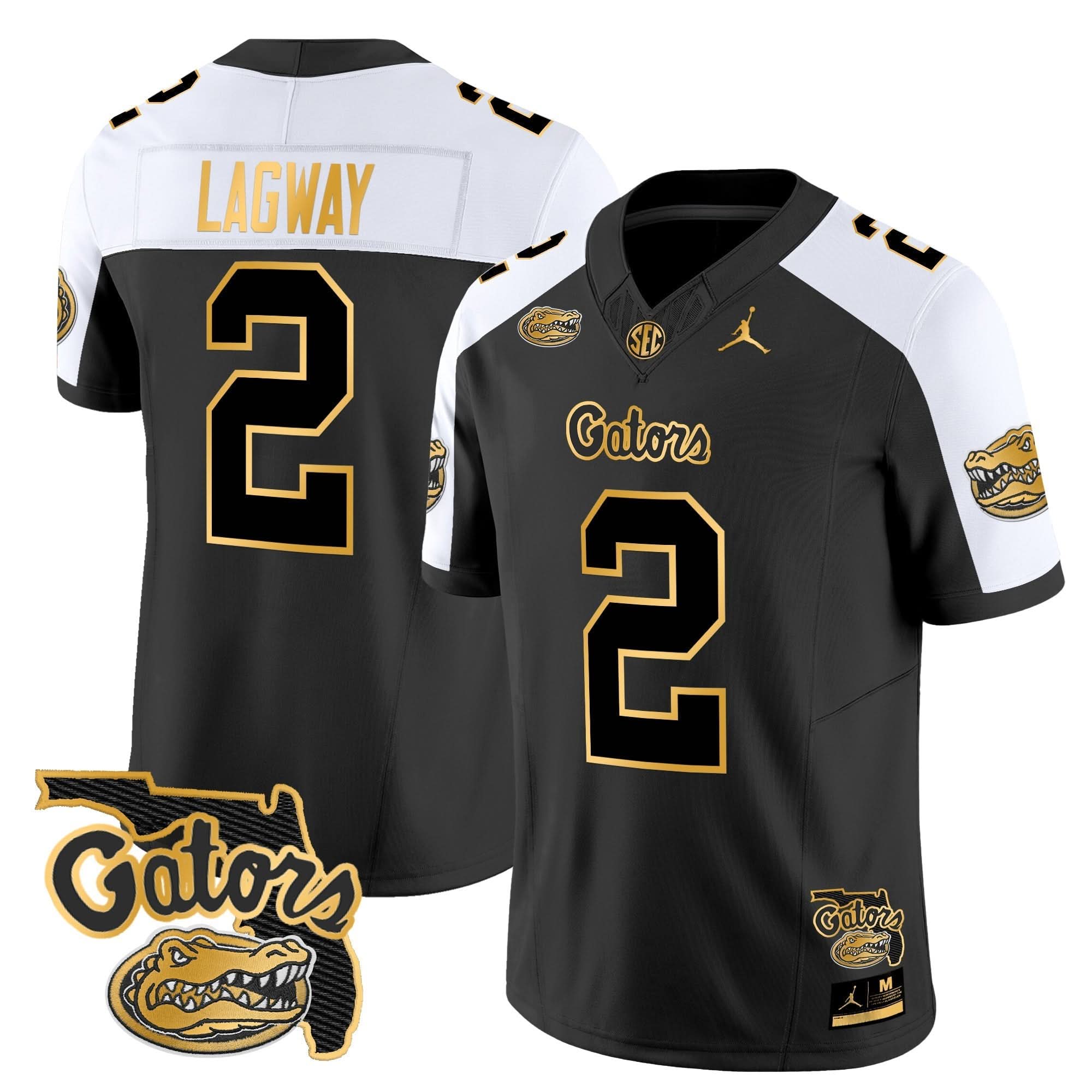 FG 2024 Florida Patch Gold Vapor Limited Jersey