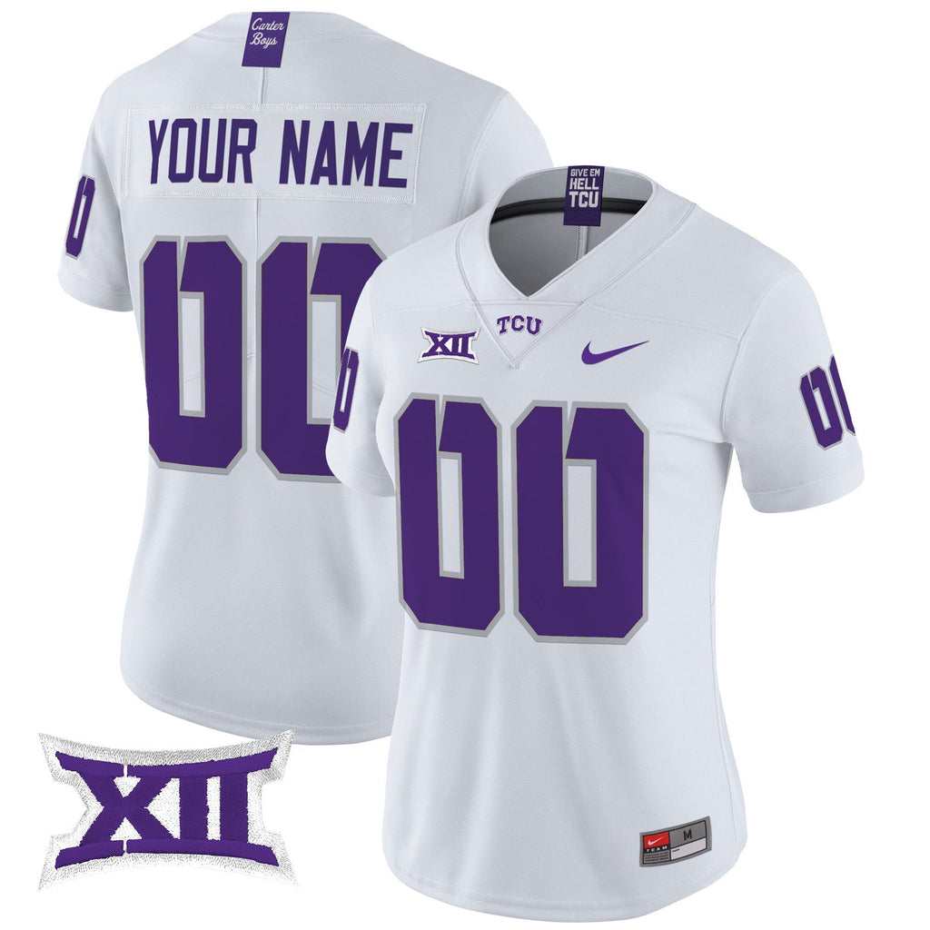 TCU Horned Frogs 2025 Vapor Limited Custom Jersey