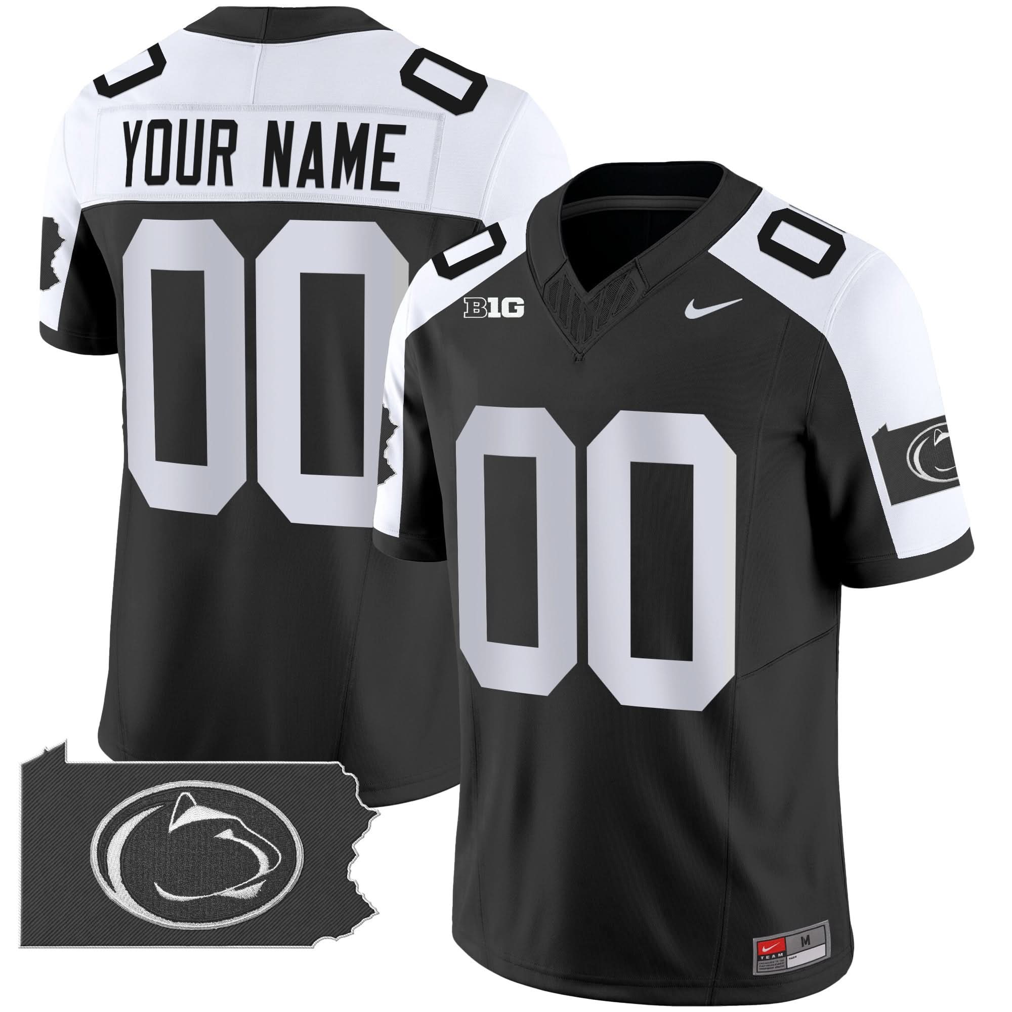PSU 2024 Home Patch Vapor Limited Custom Jersey
