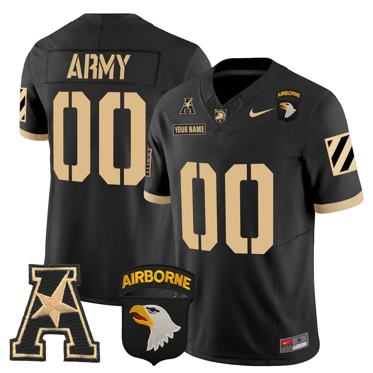 ABK 101st Airborne Division Patch 2024 Vapor Limited Custom Jersey V3