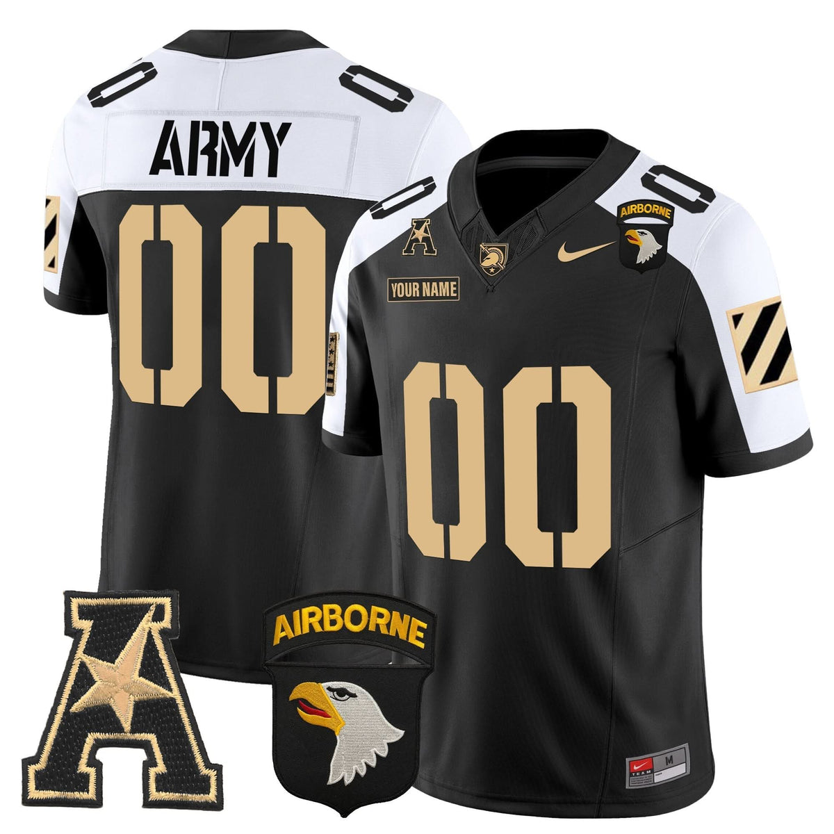 ABK 101st Airborne Division Patch 2024 Vapor Limited Custom Jersey V3