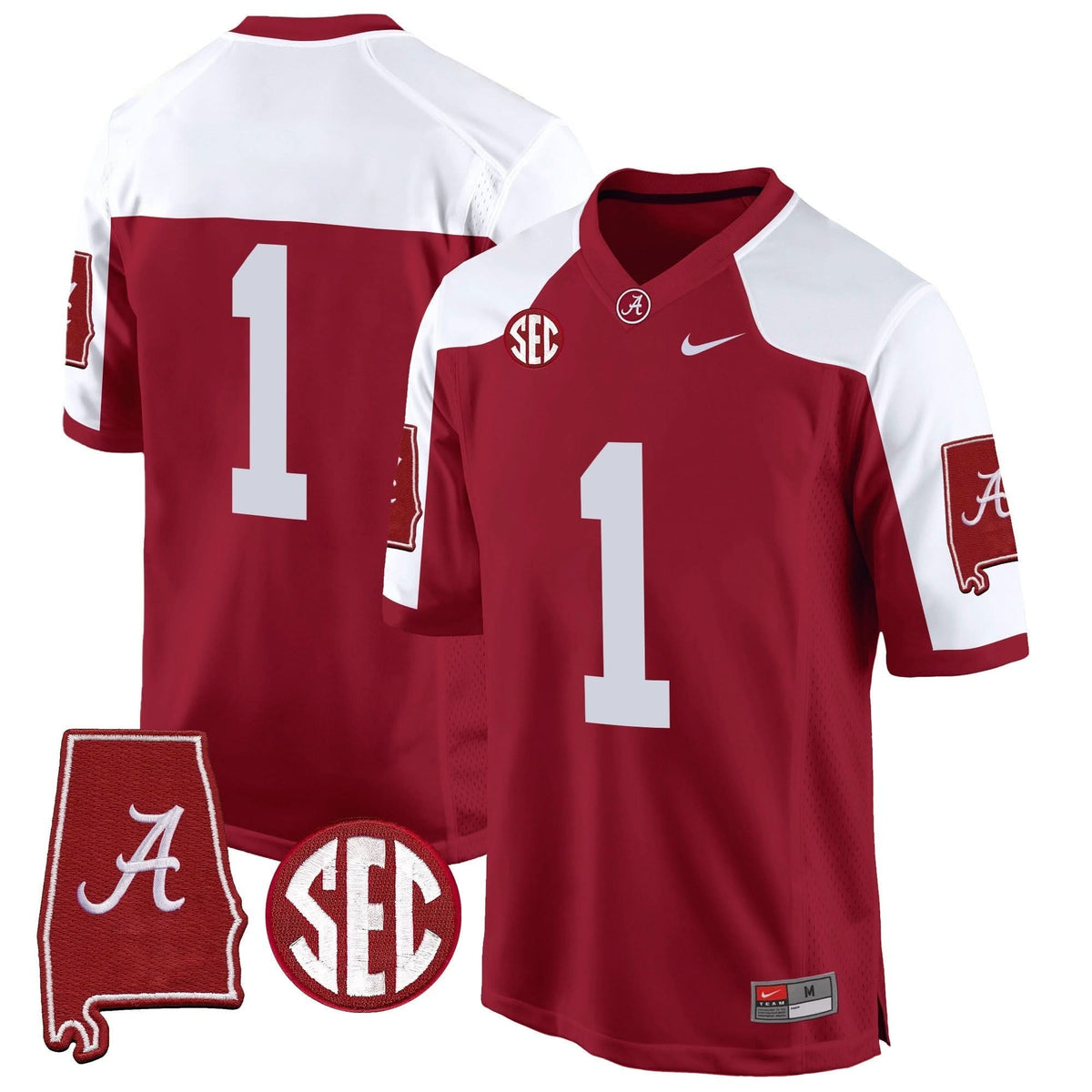 ACT 2024 Alabama Map Patch Game Jersey