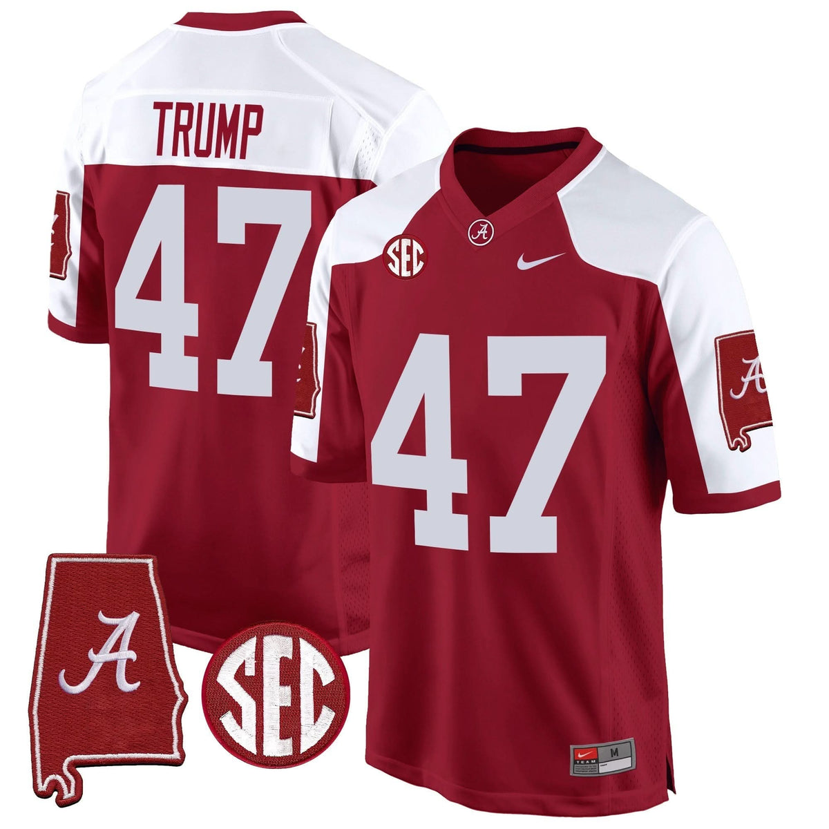 ACT 2024 Alabama Map Patch Game Jersey