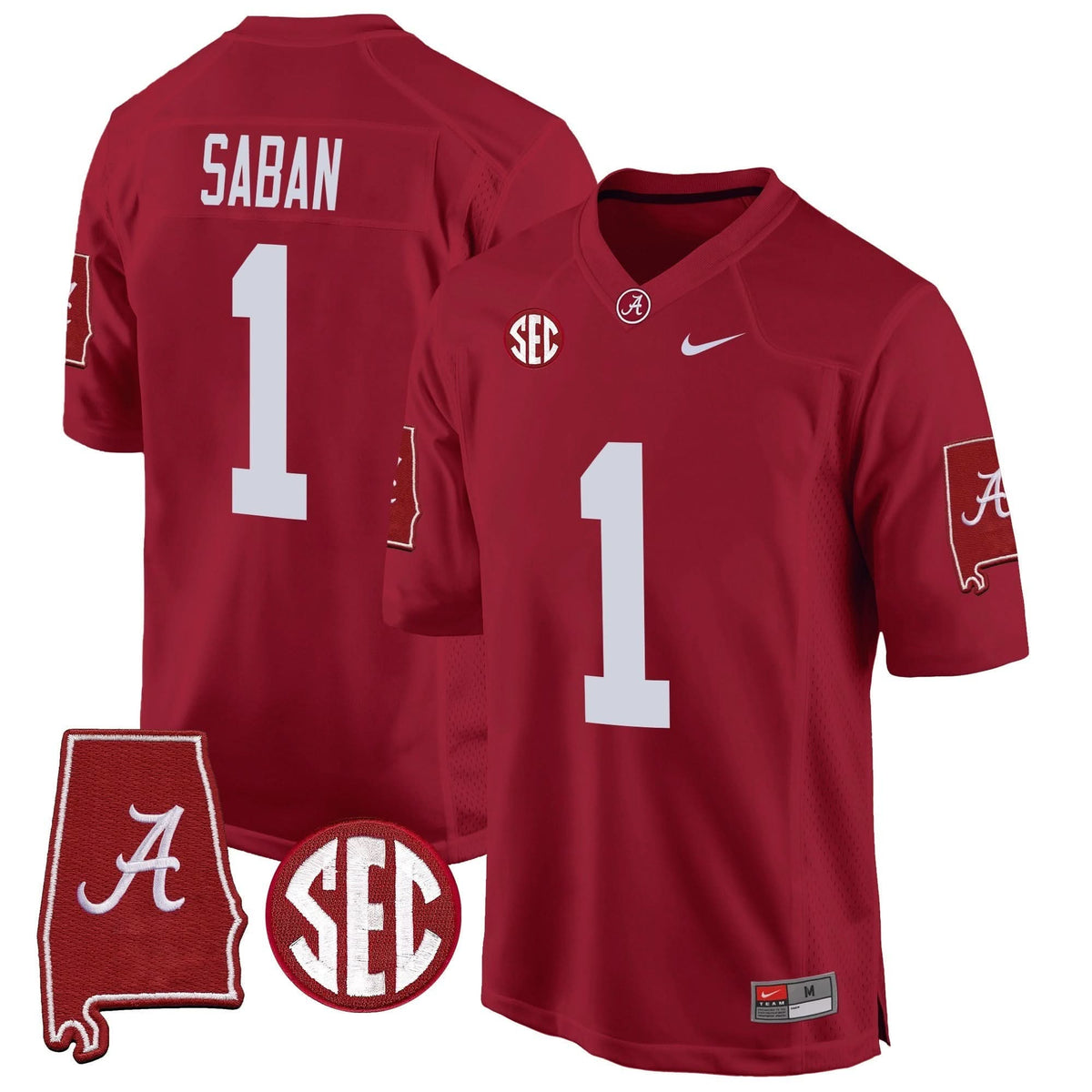 ACT 2024 Alabama Map Patch Game Jersey
